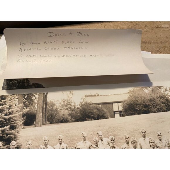 Vintage WWII Era Military Cadet Photos St. Olaf College Northfield MN 1943 Aviat - Picture 4 of 10